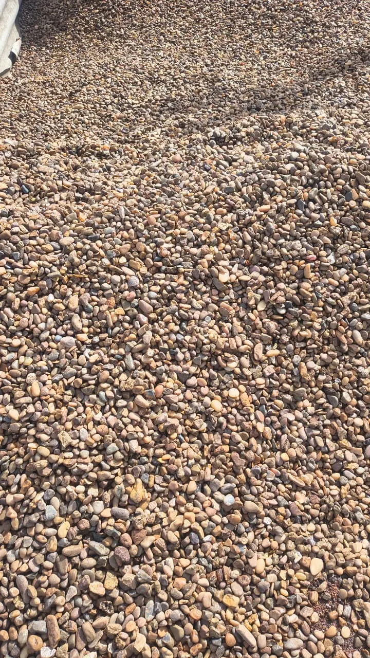 Estoque de Seixo Marrom Nº02 da Pedra Santos